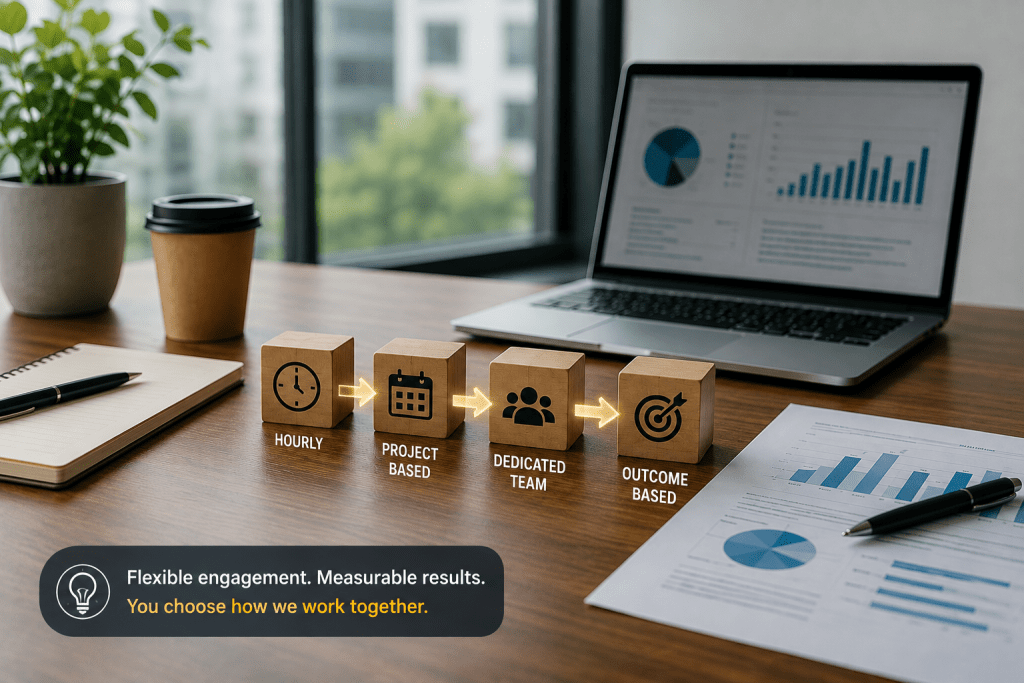 You can choose a IT development model based on what you're actually trying to achieve.