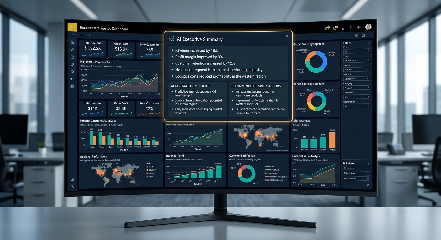 AI Executive Summary dashboard